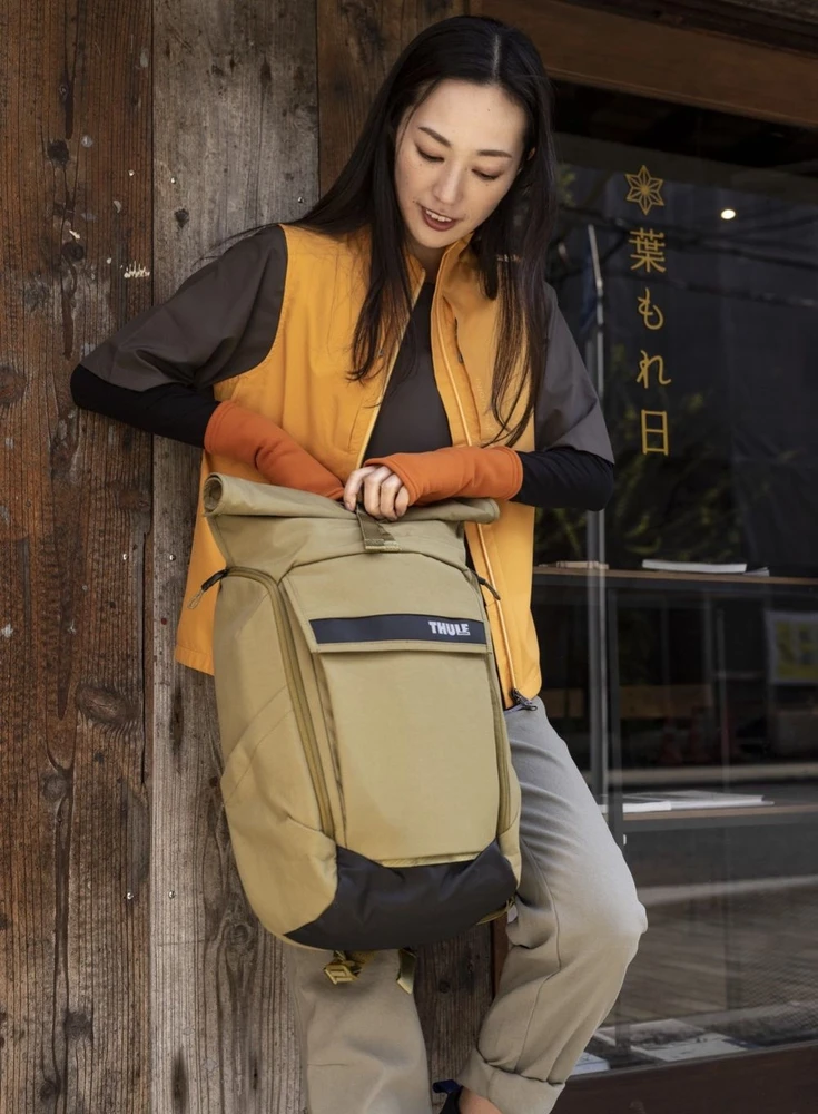 Thule | Backpack 24L | PARABP-3116 Paramount | Backpack | Shoulder strap | Atsparus vandeniui | Nutria
