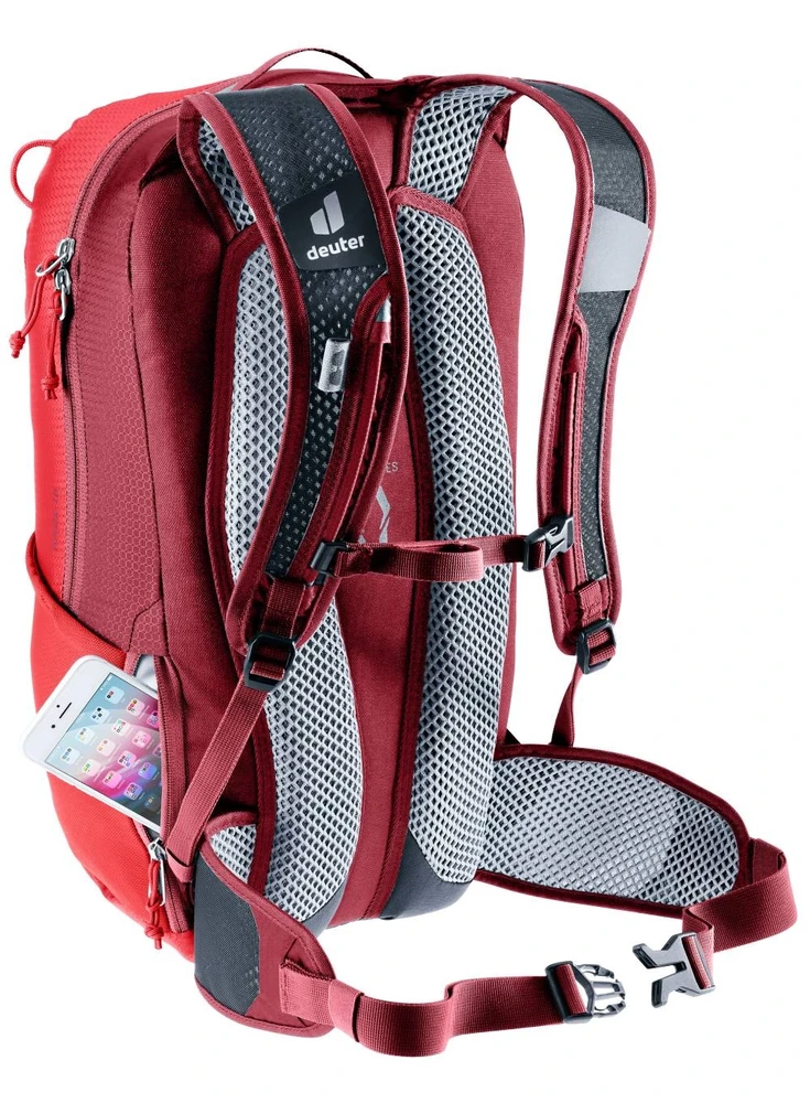 Deuter Race 16 – žygio kuprinė (Cherry/Masala)