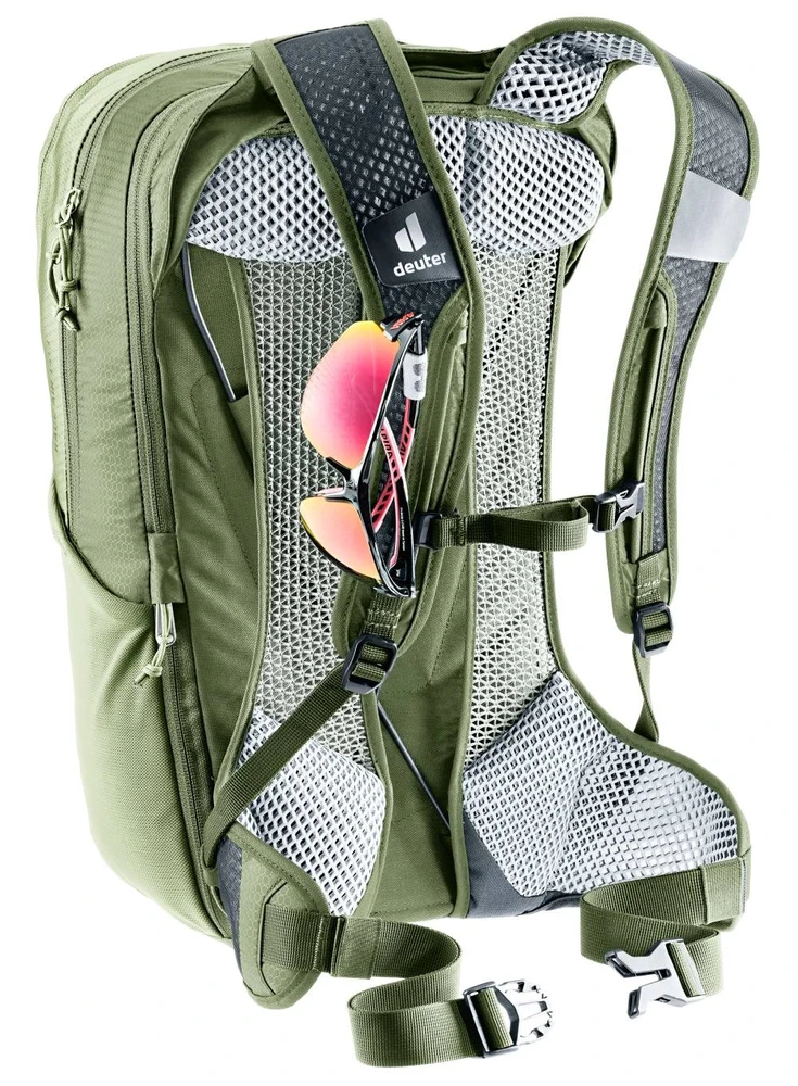 Dviratininkų kuprinė Deuter Race Air 14+3 - Clover