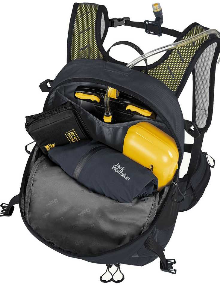Dviračių kuprinė Jack Wolfskin Moab Jam Pro 24.5, juoda