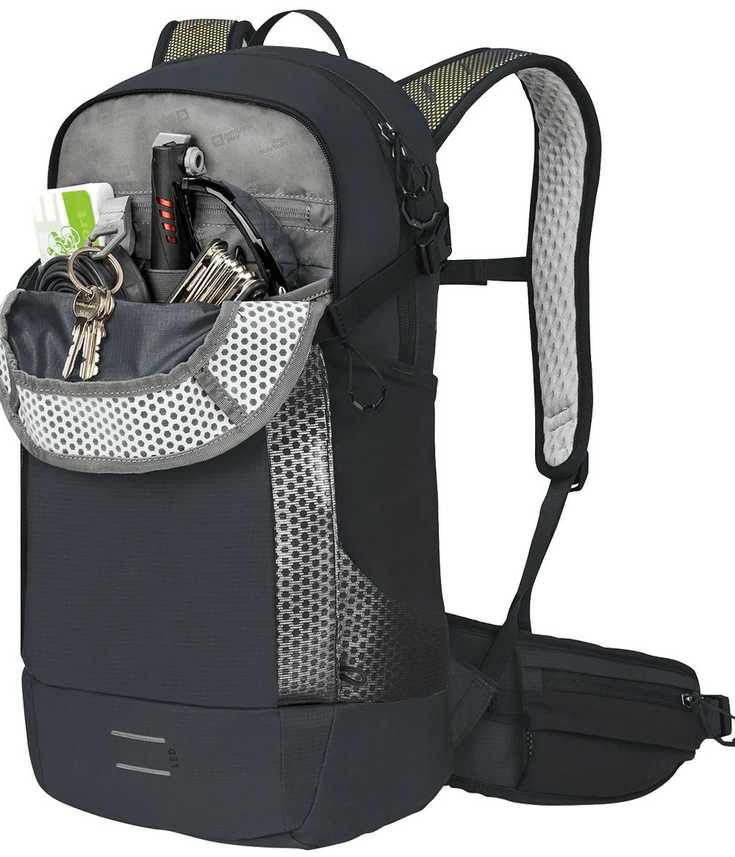 Dviračių kuprinė Jack Wolfskin Moab Jam Pro 24.5, juoda