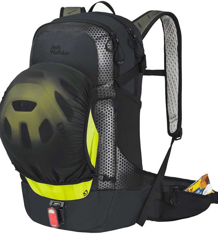 Dviračių kuprinė Jack Wolfskin Moab Jam Pro 24.5, juoda