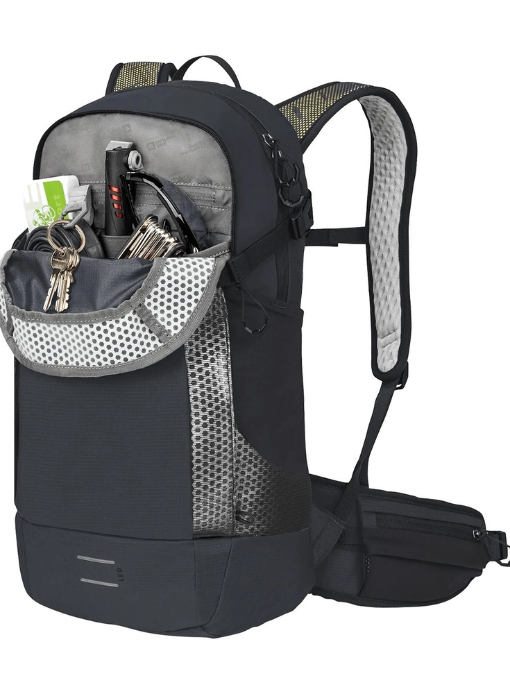 Dviračių kuprinė Jack Wolfskin Moab Jam Pro 24.5, juoda
