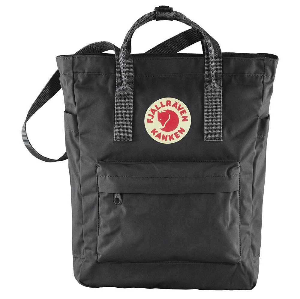 Carruzzo Fjällräven Kanken kuprinė, juoda, medvilnė, poliesteris