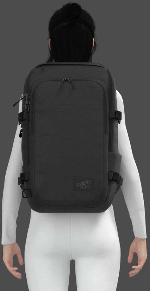 Cabinzero Adv Pro 32l kelioninis kuprinės-rankinės juodas