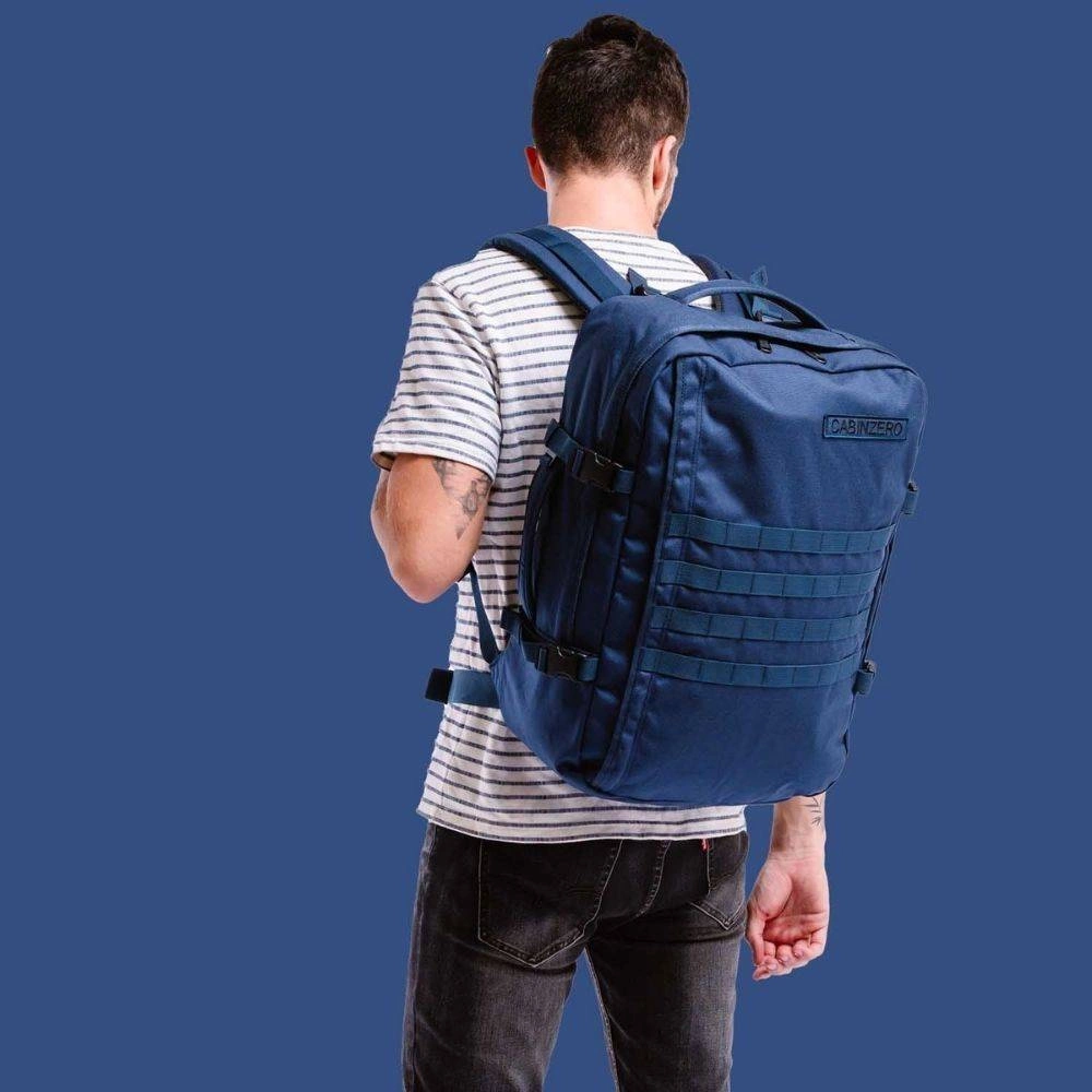 Cabinzero Karinė 18 colių 44 litrų nešiojamoji kuprinė Navy 55 1811 NAVY