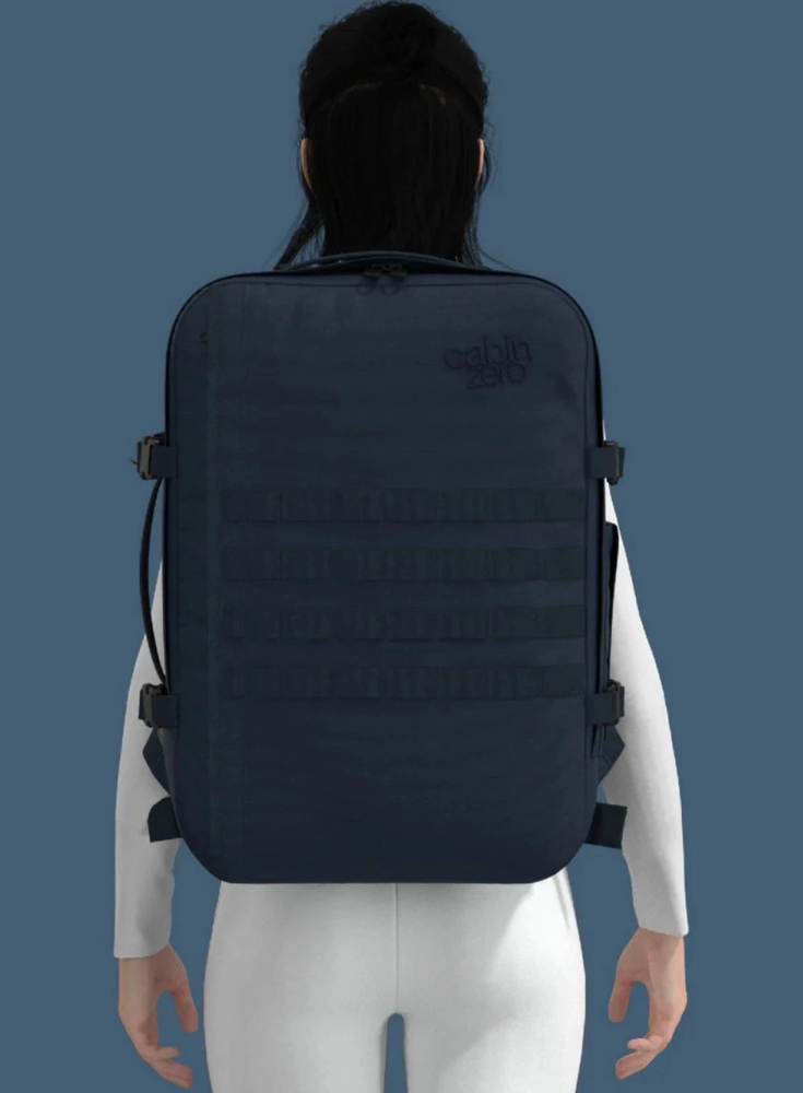 Cabinzero Karinė 18 colių 44 litrų nešiojamoji kuprinė Navy 55 1811 NAVY