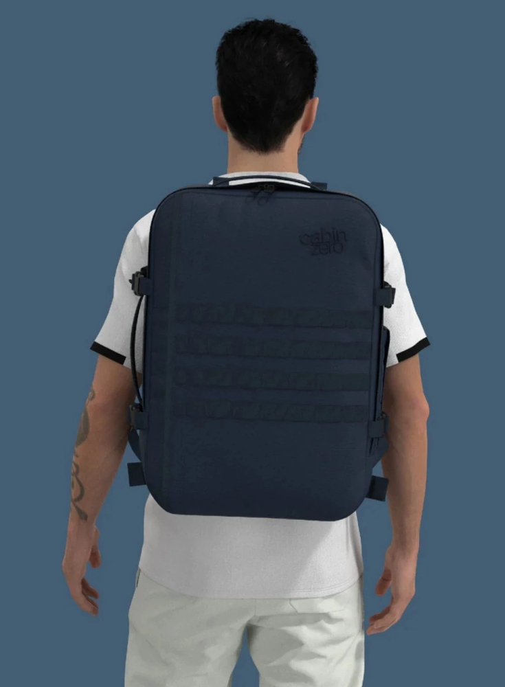 Cabinzero Karinė 18 colių 44 litrų nešiojamoji kuprinė Navy 55 1811 NAVY