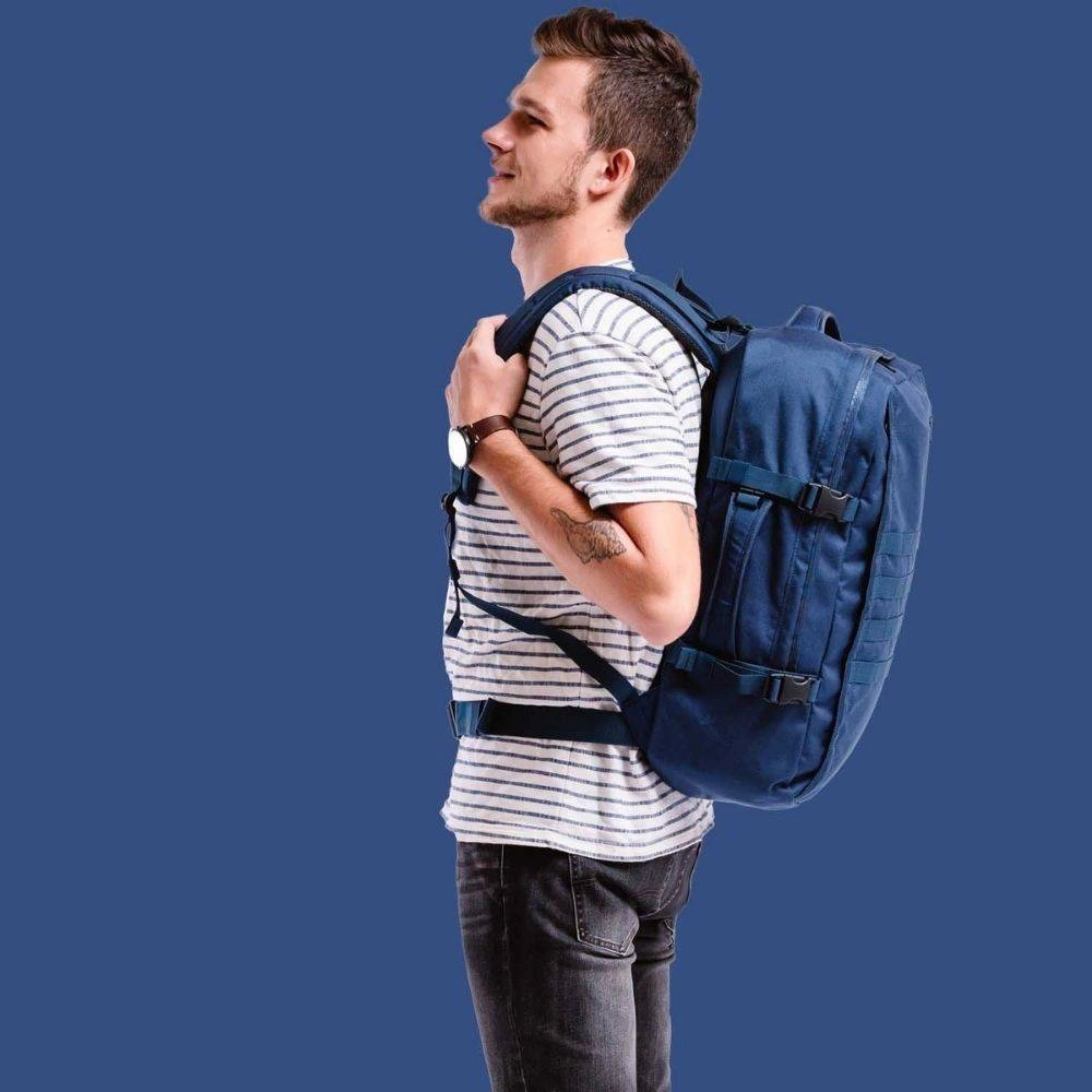 Cabinzero Karinė 18 colių 44 litrų nešiojamoji kuprinė Navy 55 1811 NAVY