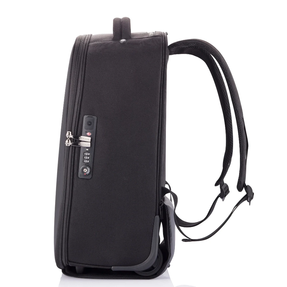 Kuprinė/rankinė su ratukais XD Design Bobby Trolley juodas P705.771