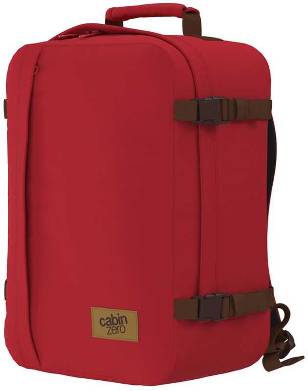 Cabinzero Classic 36l kelioninis kuprinės-rankinės, London Raudona
