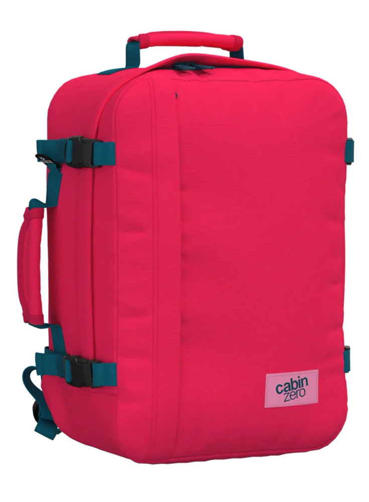 Kelioninis rankinio bagažo dėklas Cabinzero Classic 36l, Miami Magenta