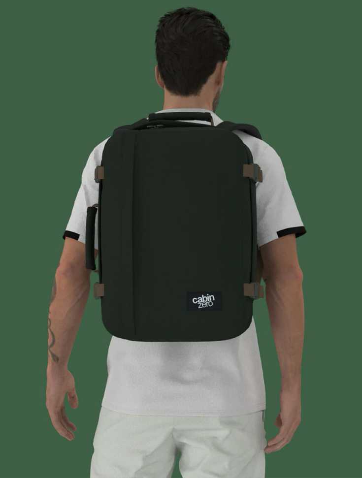 Kuprinė do samolotu CabinZero Classic 36 L - juodas sand