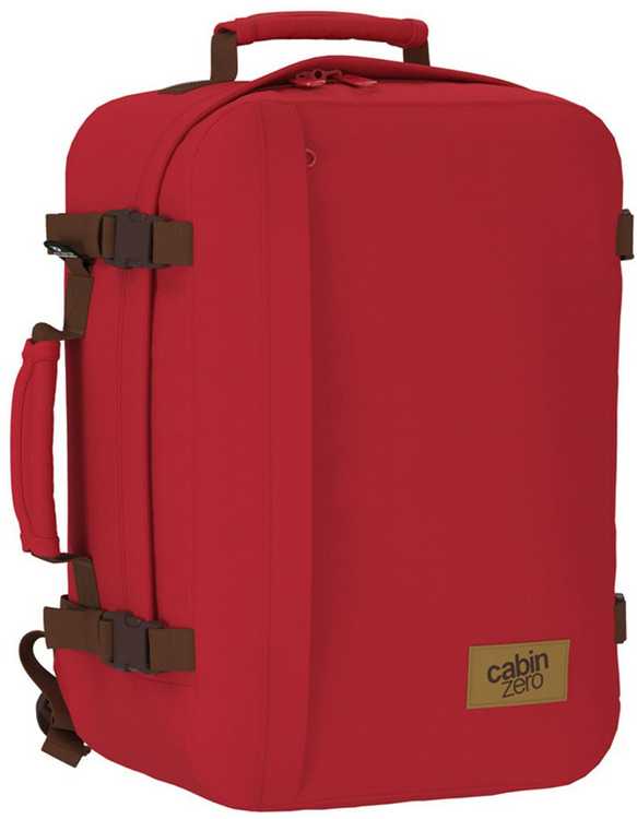 Cabinzero Classic 36l kelioninis kuprinės-rankinės, London Raudona