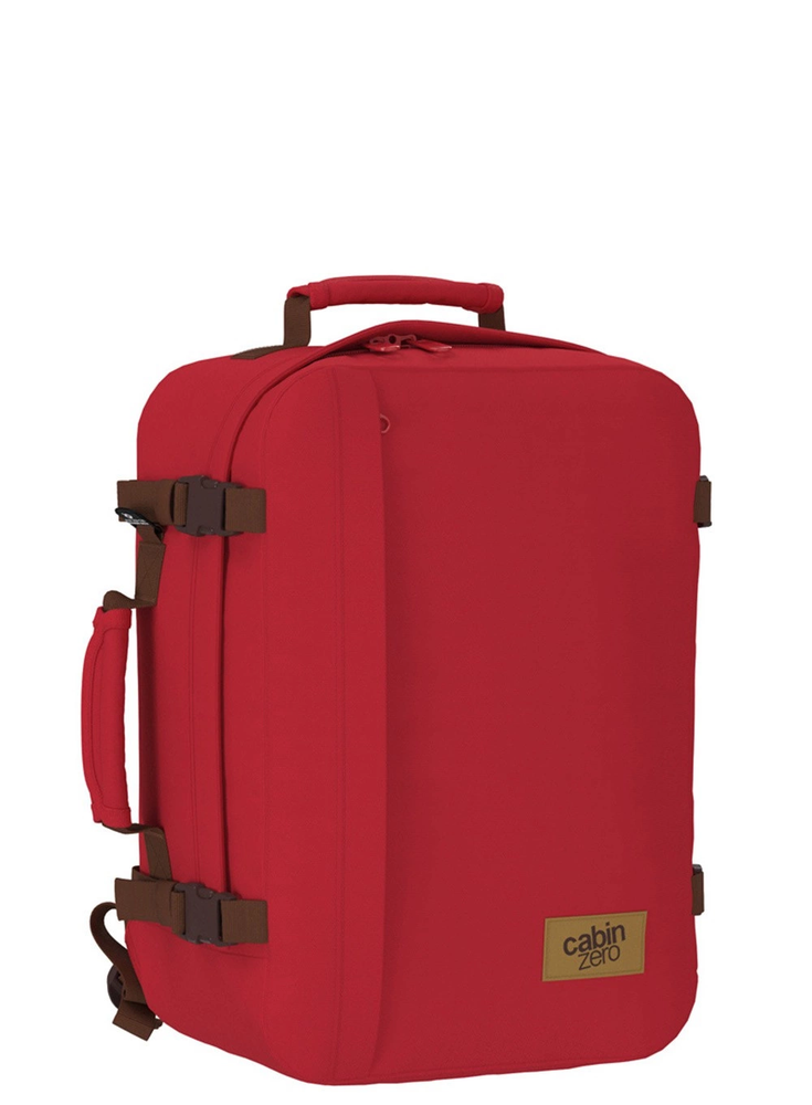 Cabinzero Classic 36l kelioninis kuprinės-rankinės, London Raudona