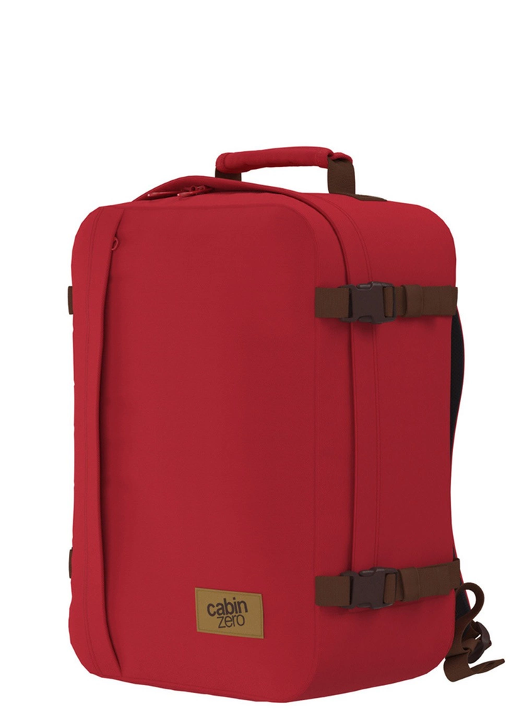 Cabinzero Classic 36l kelioninis kuprinės-rankinės, London Raudona