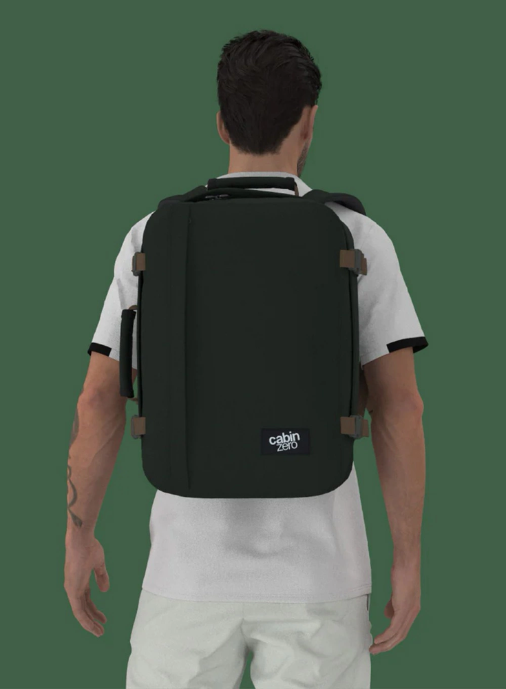 Kuprinė do samolotu CabinZero Classic 36 L - juodas sand