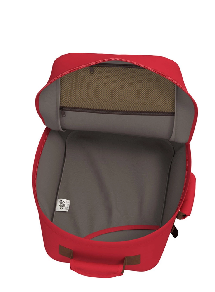 Cabinzero Classic 36l kelioninis kuprinės-rankinės, London Raudona