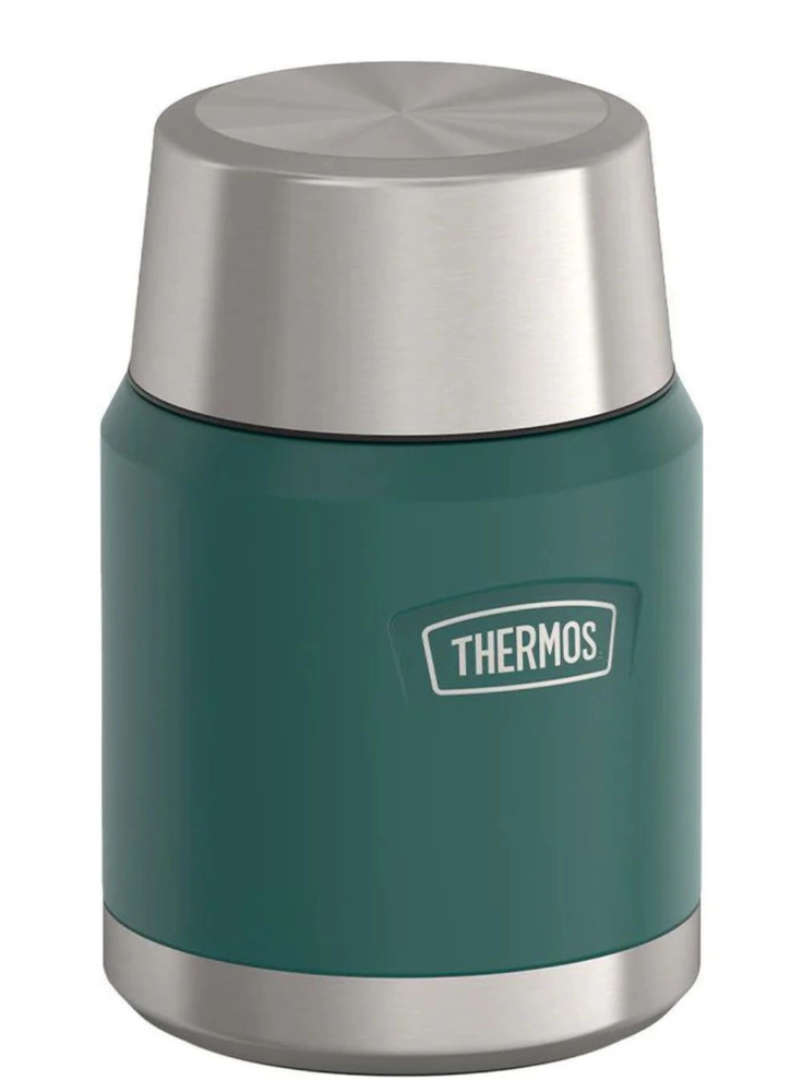 Thermos Icon 470 ml maisto termosas su sulankstomu šaukštu - žalias