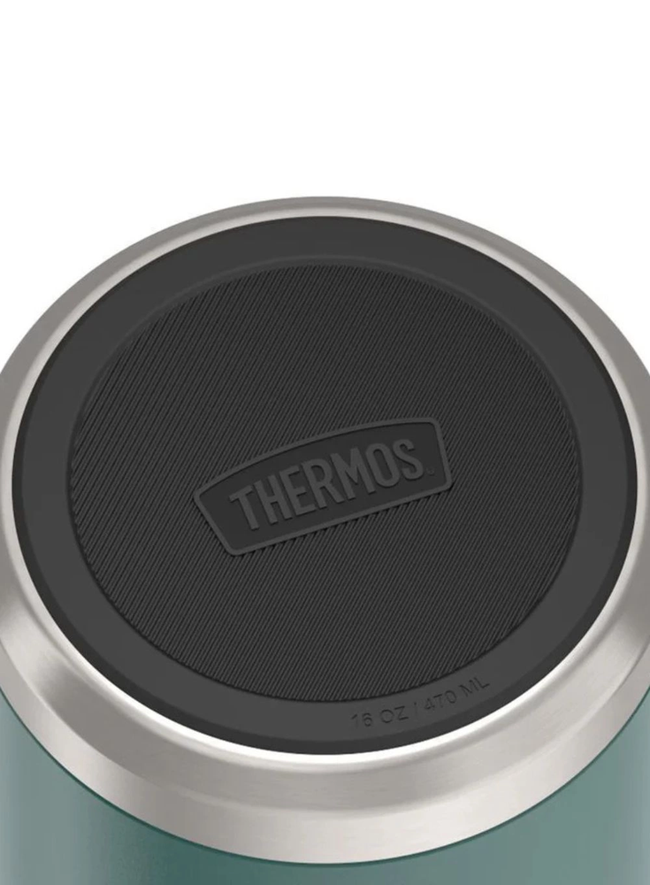 Thermos Icon 470 ml maisto termosas su sulankstomu šaukštu - žalias