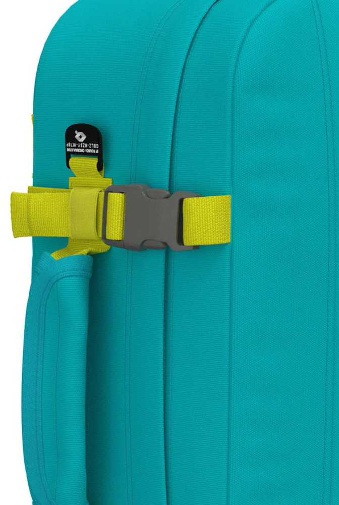 Cabinzero Classic 44l kelioninis lagaminas-kuprinė Aqua Lagoon