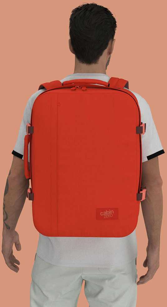 Cabinzero Classic 44l kelioninis rankinio bagažo kuprinė