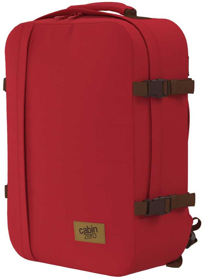 Cabinzero Classic 44l kelioninis kuprinė, London Raudona