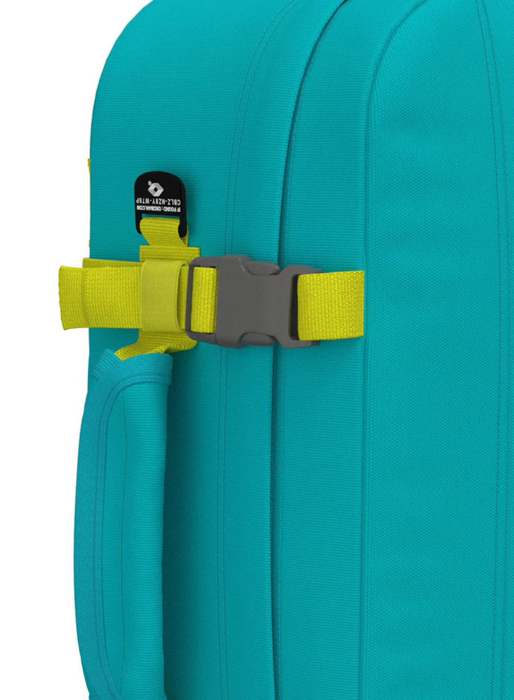 Cabinzero Classic 44l kelioninis lagaminas-kuprinė Aqua Lagoon