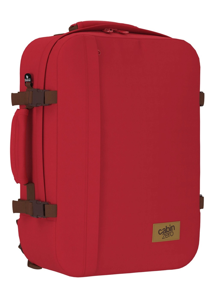 Cabinzero Classic 44l kelioninis kuprinė, London Raudona
