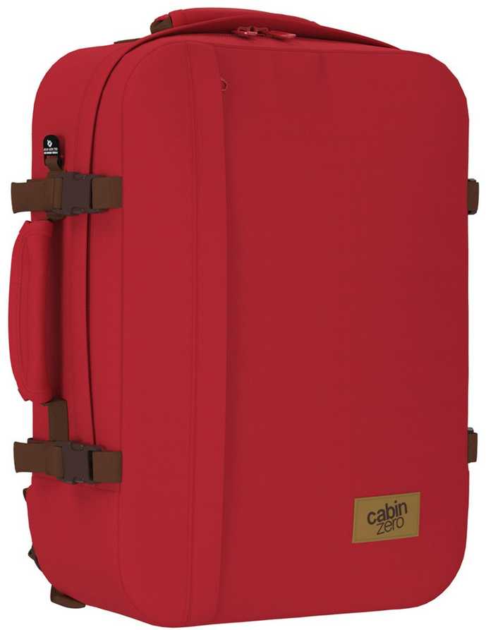 Cabinzero Classic 44l kelioninis kuprinė, London Raudona