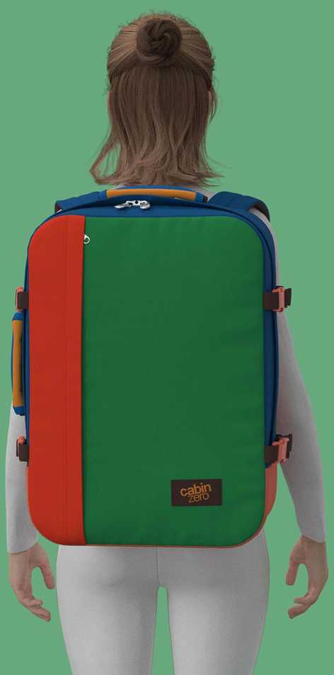 CabinZero Classic 44L Tropinių Blokų Žygio Kuprinė - CZ172308