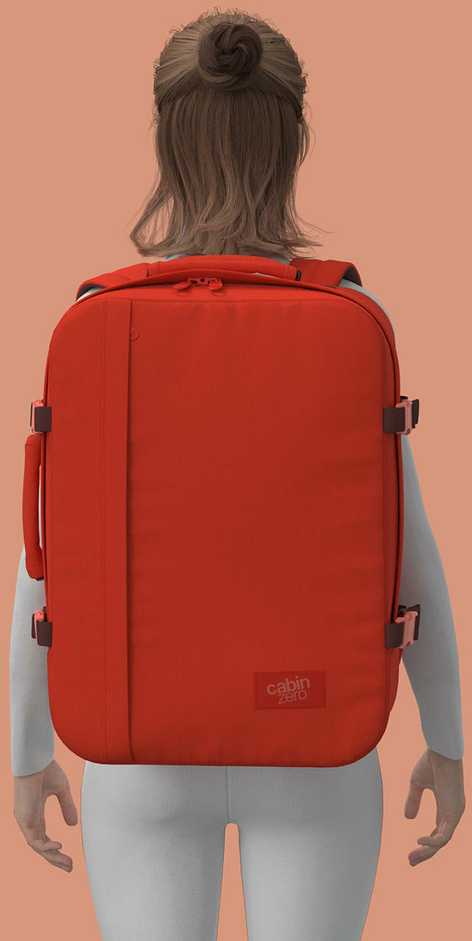 Cabinzero Classic 44l kelioninis rankinio bagažo kuprinė