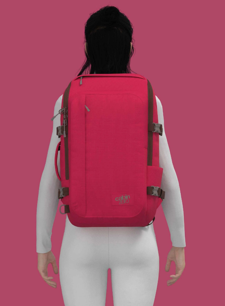Cabinzero Adv 32l kelioninis rankinis bagažas, rožinis