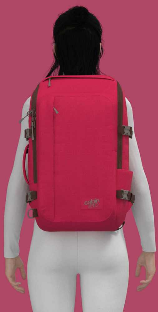 Cabinzero Adv 32l kelioninis rankinis bagažas, rožinis