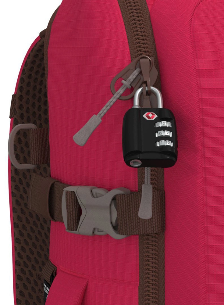 Cabinzero Adv 42l kelioninis kuprinės-rankinės dėklas, Miami Magenta