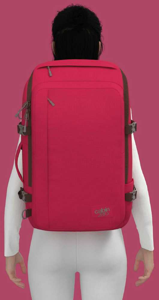 Cabinzero Adv 42l kelioninis kuprinės-rankinės dėklas, Miami Magenta