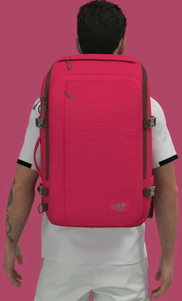 Cabinzero Adv 42l kelioninis kuprinės-rankinės dėklas, Miami Magenta