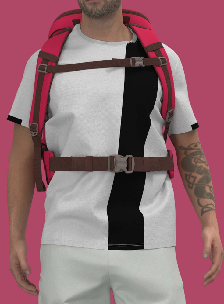 Cabinzero Adv 42l kelioninis kuprinės-rankinės dėklas, Miami Magenta