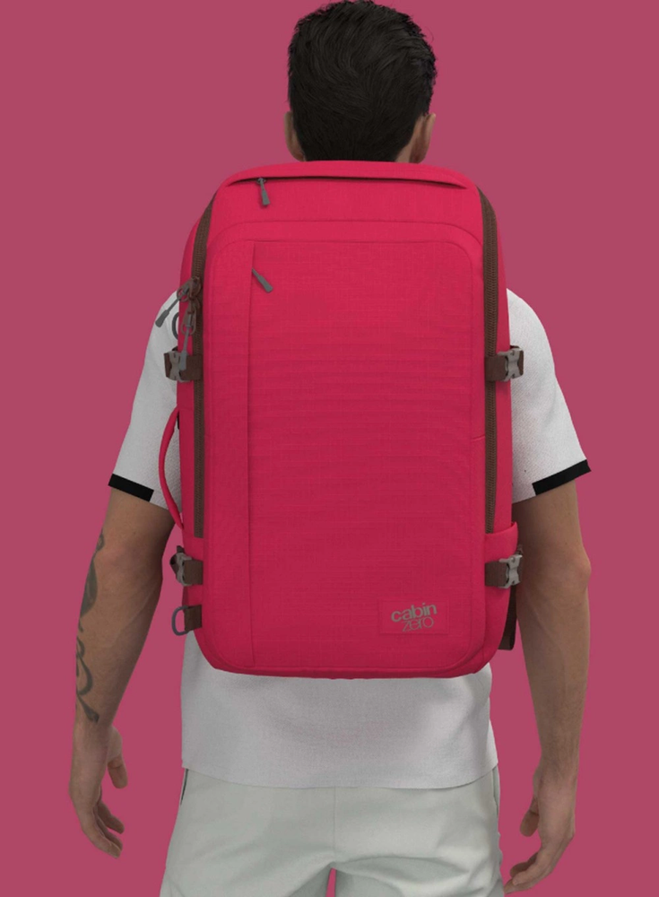 Cabinzero Adv 42l kelioninis kuprinės-rankinės dėklas, Miami Magenta