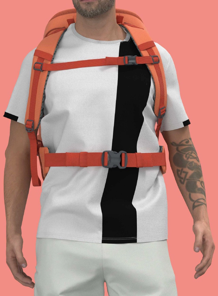 Cabinzero Adv 42l kelioninis kuprinės-rankinės dėklas, mėlynas