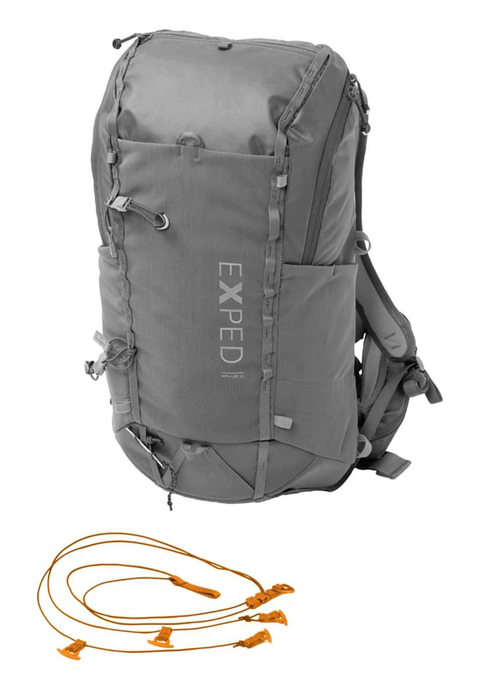 EXPED Impulse 20 bordo spalvos kuprinė