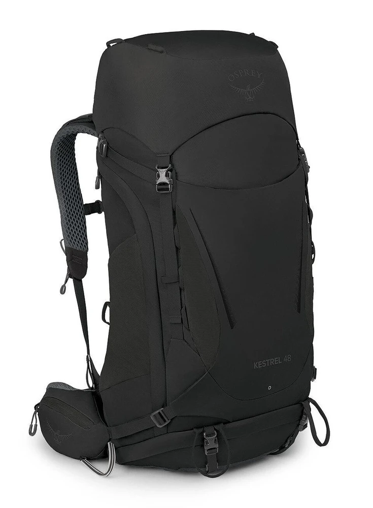 Turistinė kuprinė Osprey Kestrel 48 juoda S/M