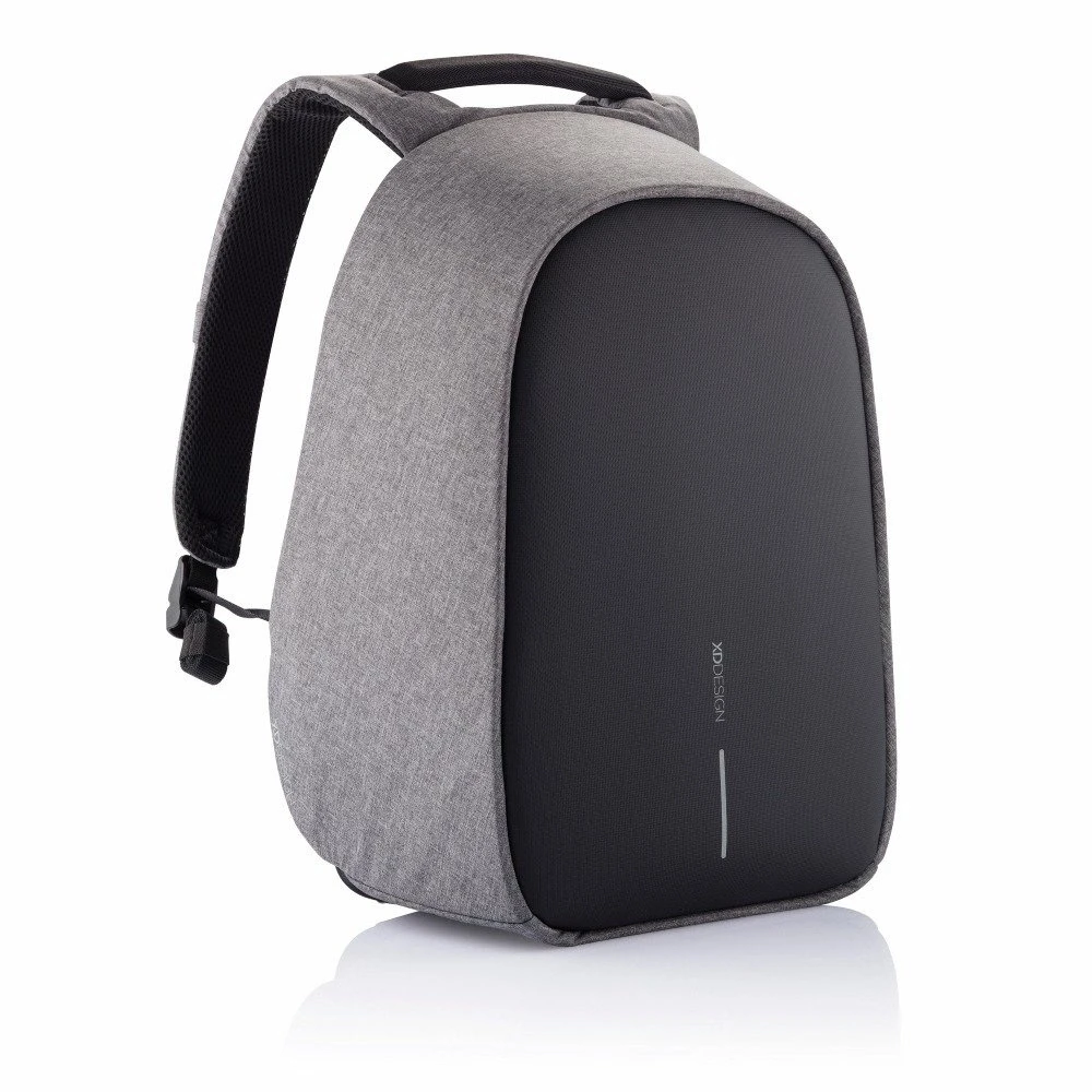Kuprinė su apsauga nuo vagių XD Design Bobby Hero Regular, Juodos/Pilkos spalvos