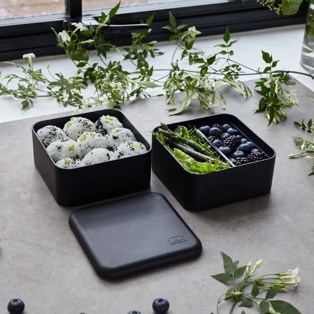 Monbento Bento Square Juodas Onyx juoda