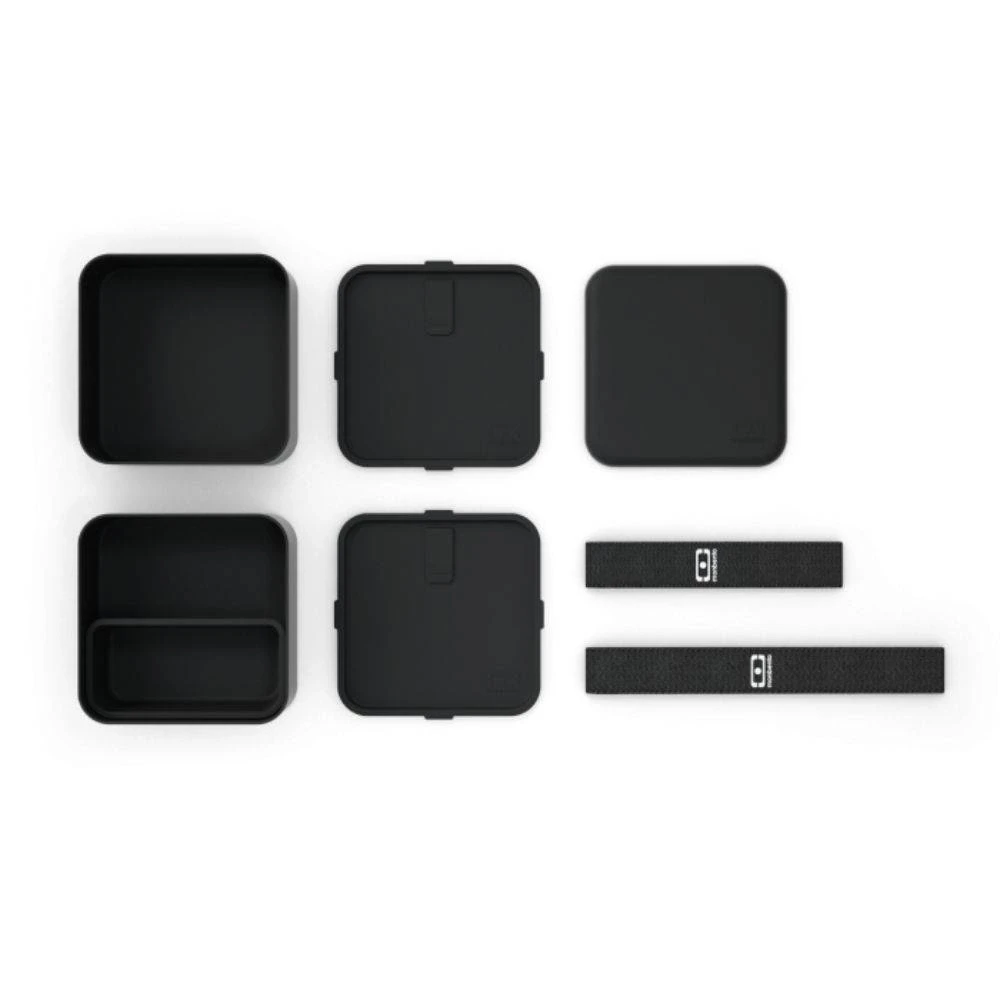 Monbento Bento Square Juodas Onyx juoda
