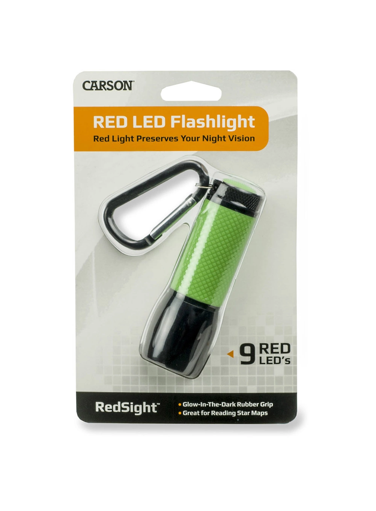 Carson SL-33 raudonas LED žibintas