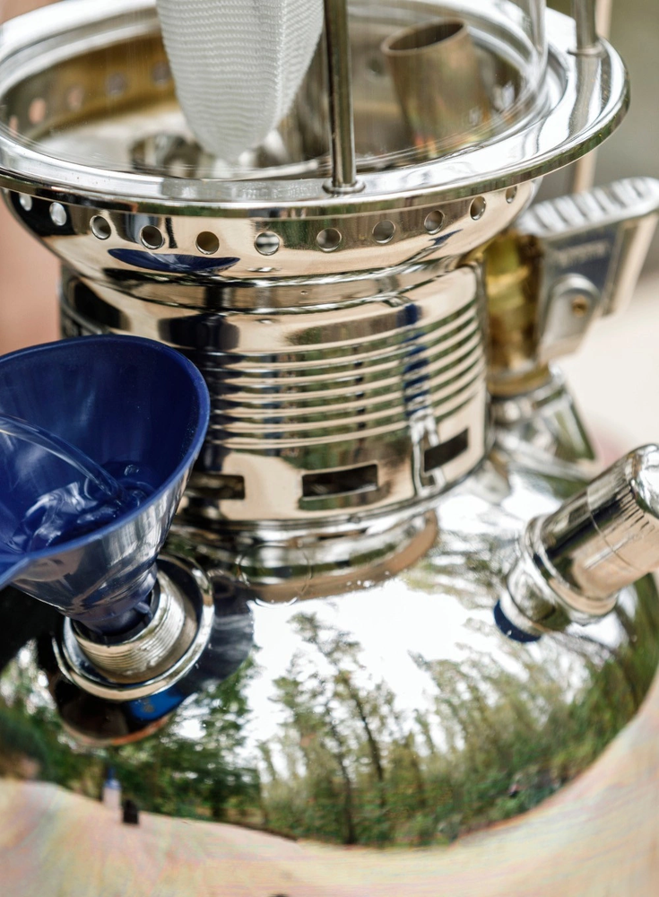 Žibalinis šviestuvas Petromax HK500 Chrome