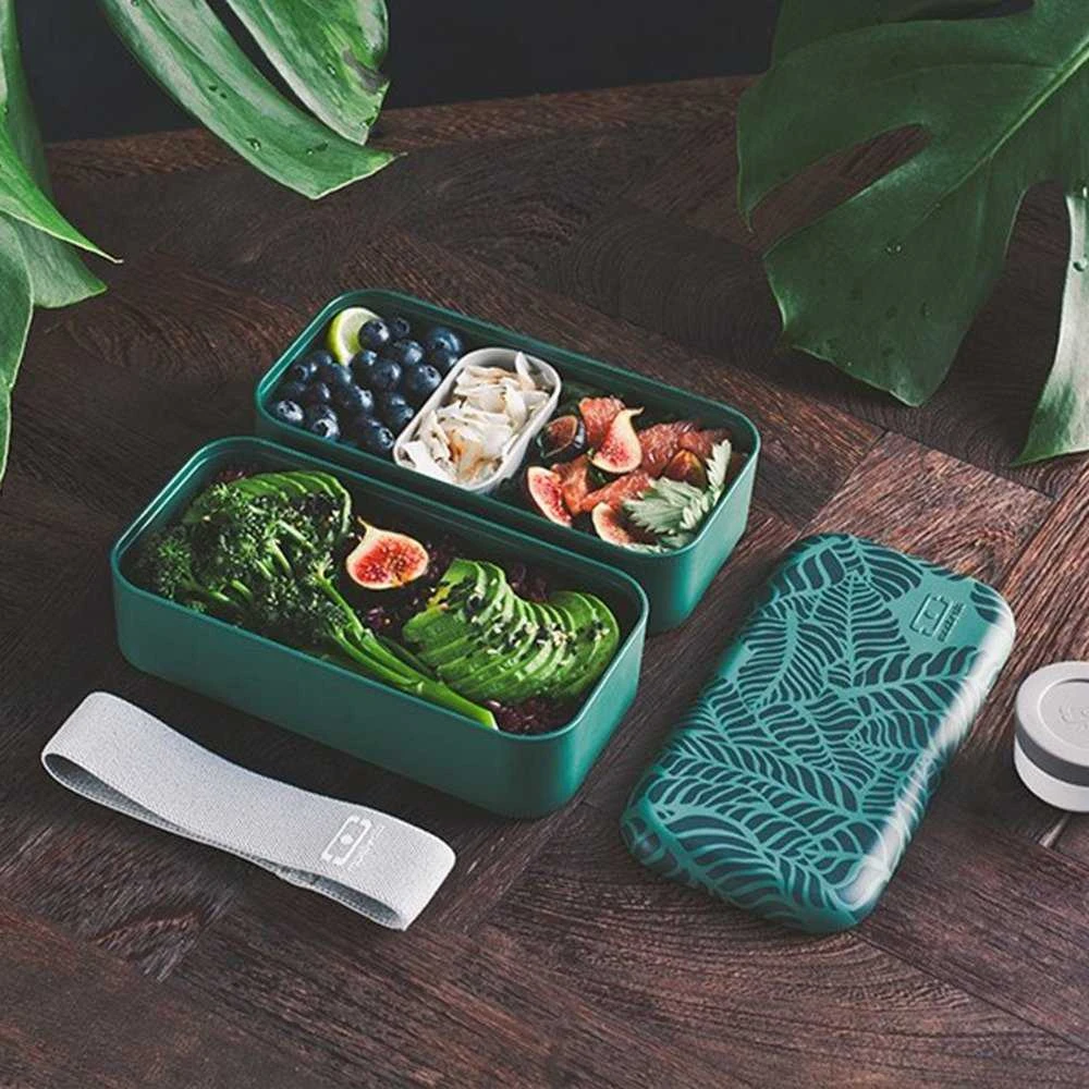 Monbento Bento Original Graphic Jungle žalia