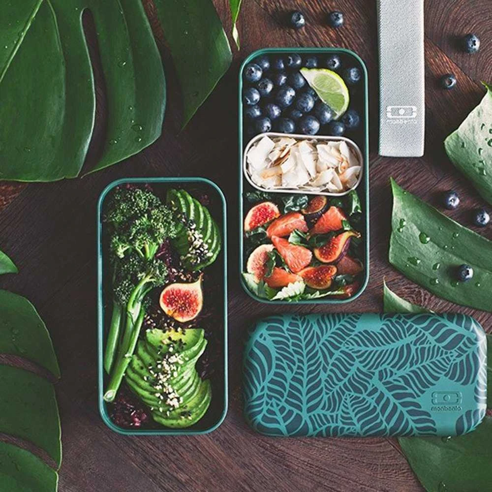 Monbento Bento Original Graphic Jungle žalia