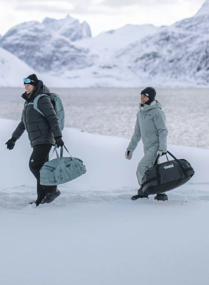 Kelioninis Thule | 40L Bag | Chasm | Duffel | Atsparus vandeniui | Juodas